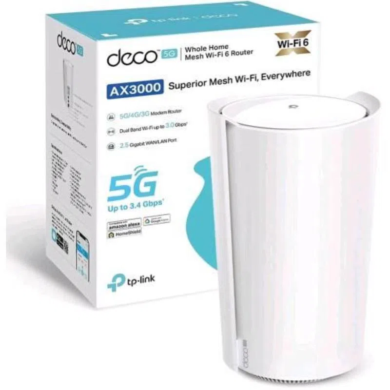 Tp-link deco x50-5g v1 router portatile 5g wi-fi dual band mesh