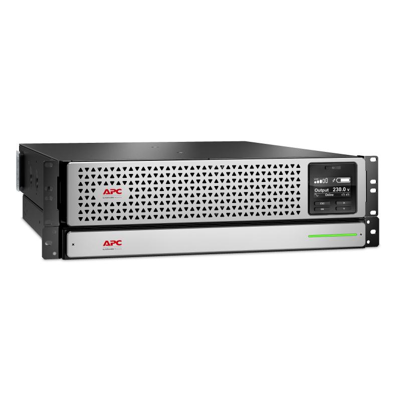 Apc srtl1500rmxli-nc gruppo di continuita` doppia conversione on line 1.500va 1.350w 8 presa(e) ac nero/grigio
