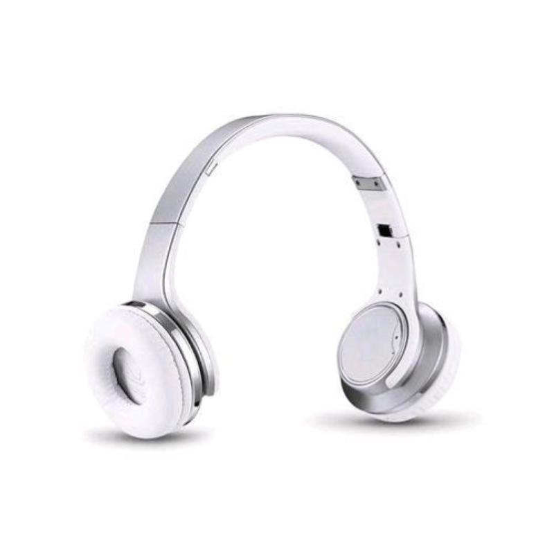 Adj 780-00032 cuffia speaker con microfono bluetooth micro sd/radio fm silver