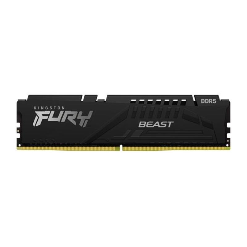 Kingston fury beast ddr5 16gb 5200mhz cl40 dimm memoria gaming kit per computer fissi modulo singolo