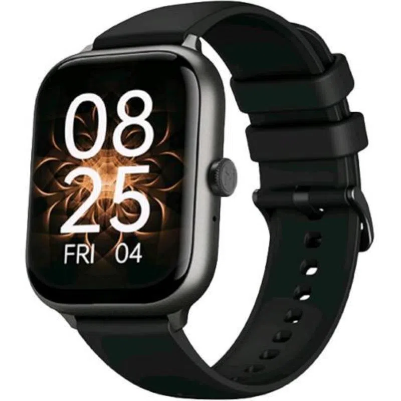 Imiki frame st1- smartwatch display amoled 1.78, connettivita` bluetooth, autonomia 15 gg, misura ossigeno nel sangue e frequenza cardiaca, 100+ modalita` fitness, android e ios, black