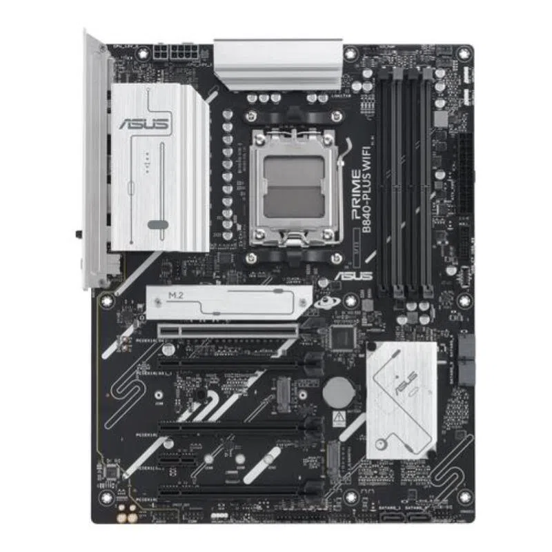 Asus prime b840-plus wifi scheda madre amd atx slot ddr5 pcie 4.0 ready 3 slot m.2 wifi 6e ethernet realtek 25 gb displayport hdmi usb-c e usb-a da 20 gbps bios flashback e aura sync