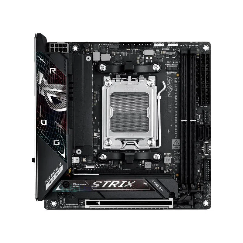 Asus rog strix b850-i gaming wi-fi 7 amd b850 socket am5 mini itx — 2