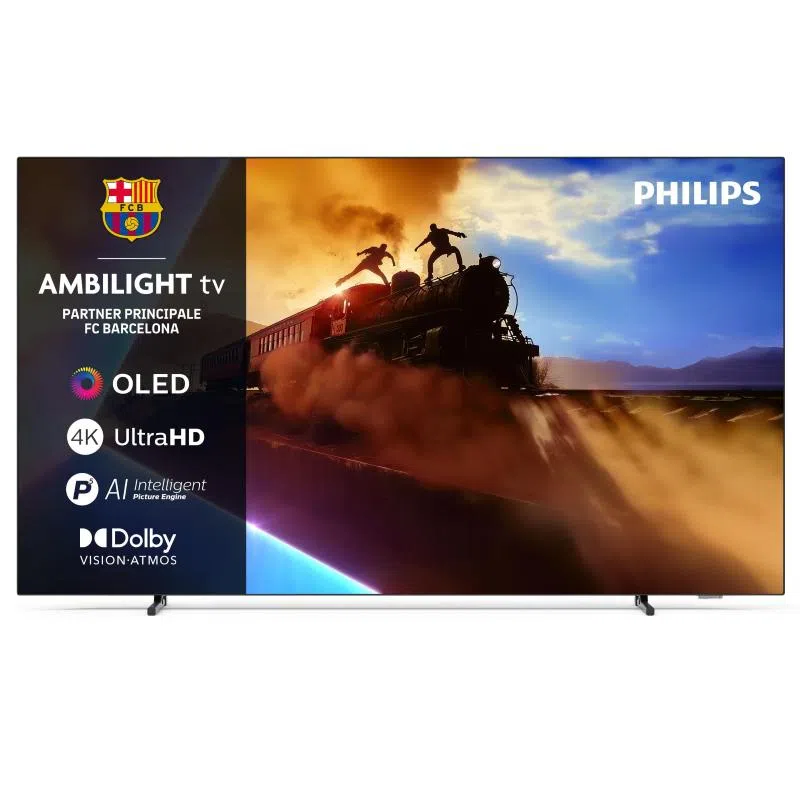 Philips Televisore 55OLED77012 Tv Philips 55OLED770 12 AMBILIGHT Gray 8718863046685