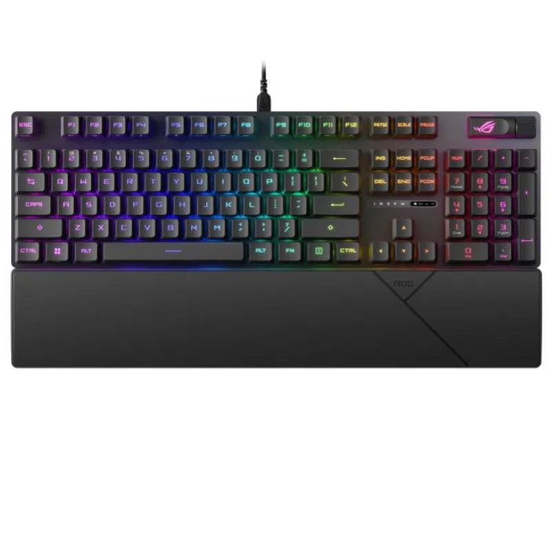 Asus rog strix scope ii tastiera meccanica gaming abs, rog rx red - layout italiano