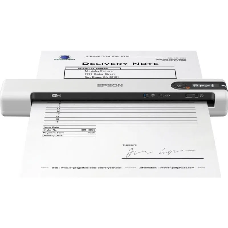 Epson workforce ds-80w scanner portatile a4 wi-fi usb — 2