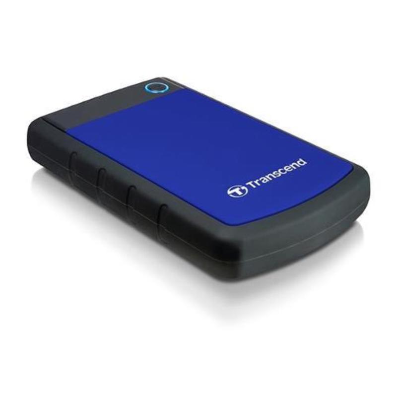 Transcend storejet ts2tsj25h3b hdd esterno 2.048gb usb 3.0 2.5 5.400rpm blu