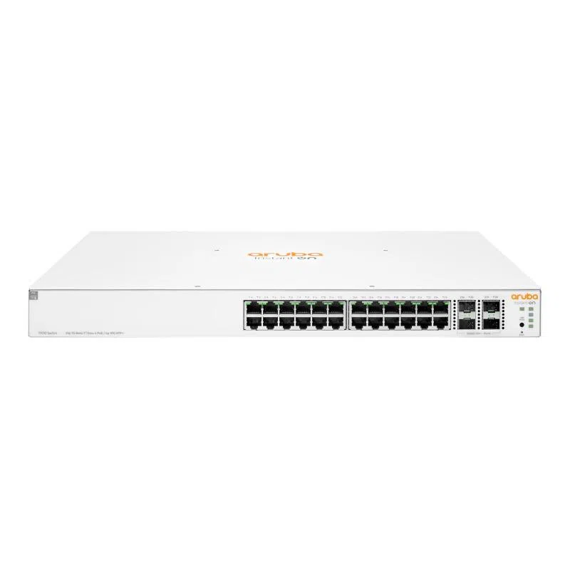 Hpe aruba ion 1930 switch gestito l2+ 24g class4 poe 4sfp/sfp+ 370 w — 2