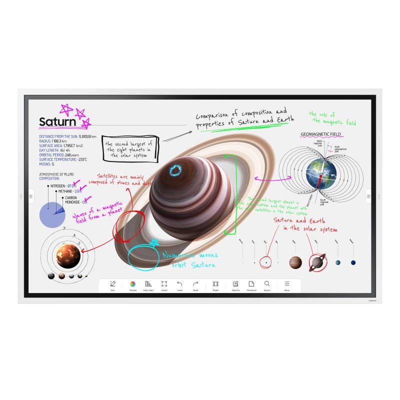Samsung wm65b display 65`` va wi-fi 500 cd-mÂ² 4k ultra hd touch screen 16-7