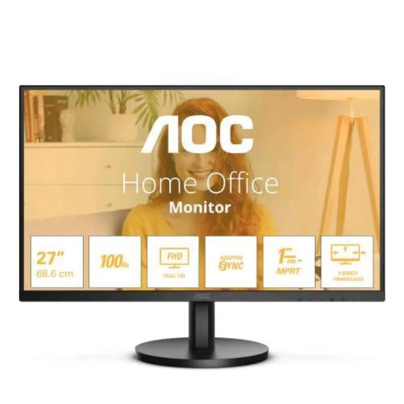 Aoc 27b3hma2 27 led full hd wide 250 cd/mq 4ms 3.000:1 altoparlanti 2 x 2 w vga hdmi nero