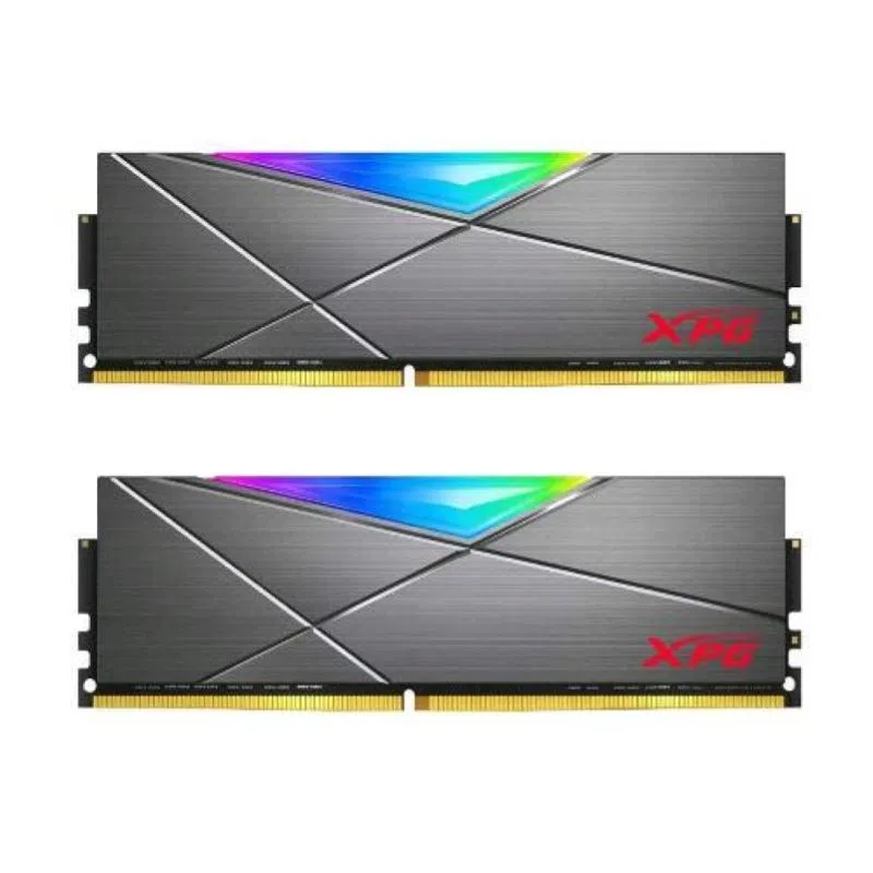 Adata xpg spectrix d50 rgb kit memoria ram 2x16gb 32gb totali 3.600mhz tecnologia ddr4 tipologia dimm cl18 grey — 2