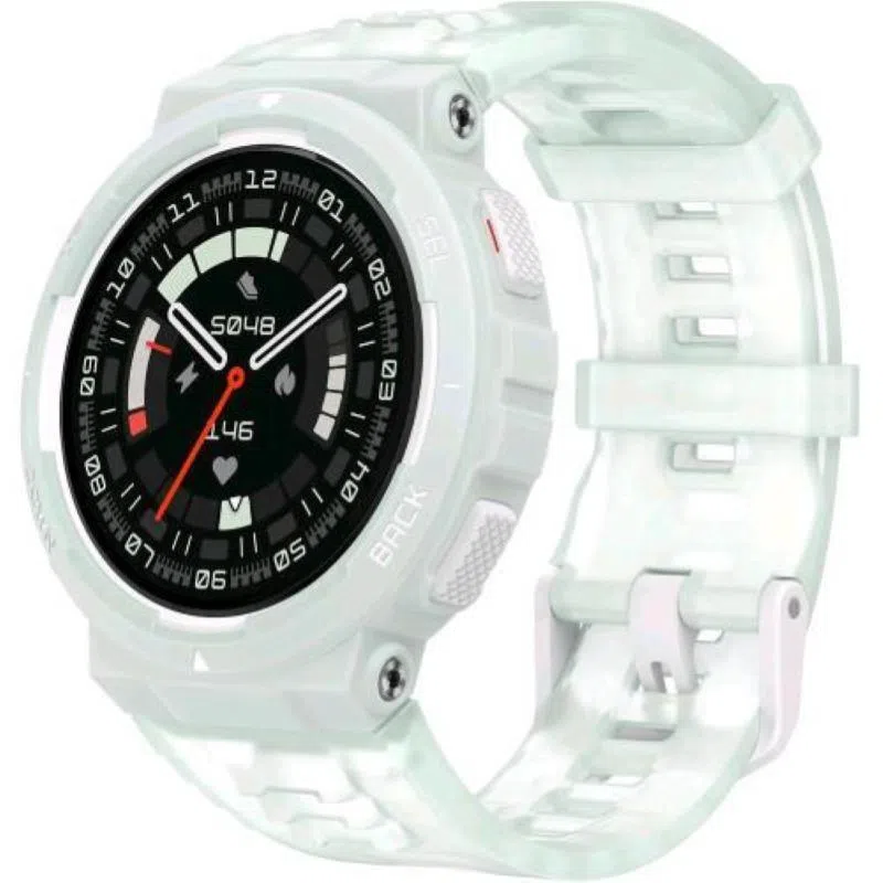 Amazfit active edge 1.32`` gps sport salute notifiche mint green