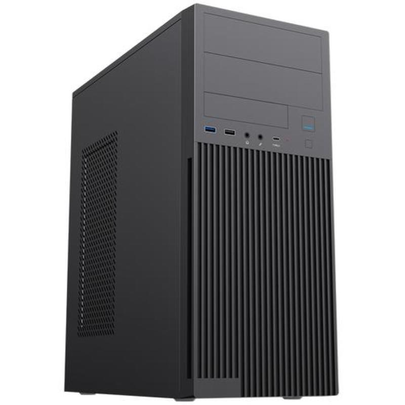 Itek case pilot z27 lite 27l, middle tower, atx, 500w psu, type-c, usb3, usb2 — 2