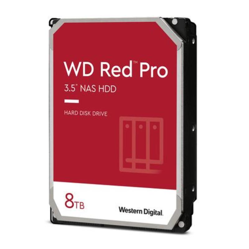 Wd red pro wd8005ffbx hdd 8tb interno 3.5`` sata 6gb-s 7200 rpm buffer: 256mb