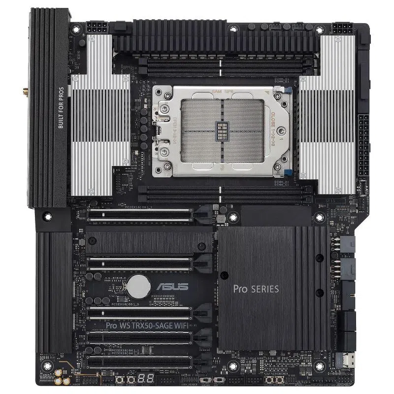 Asus mb pro ws trx50-sage wifi a//amd str5,trx50,pcie 5.0,ws mb,mb90mb1le0-m0eay0 — 2