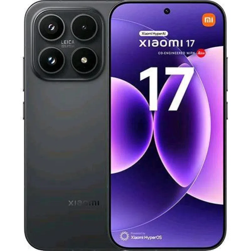 Xiaomi 17 5g dual sim 6.3 octa core 512gb ram 12gb 5g europa black — 2