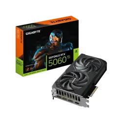 Gigabyte geforce rtx 5060 ti windforce oc 16g scheda grafica - 16 gb gddr7, 128 bit, pci-e 5.0, 2587 mhz frequenza del core, 3