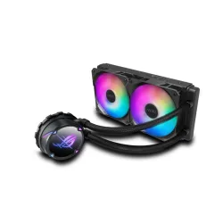 Asus rog strix lc ii 240 argb cpu liquid cooler intel 1851/1700/1200 amd am5/am4/tr4