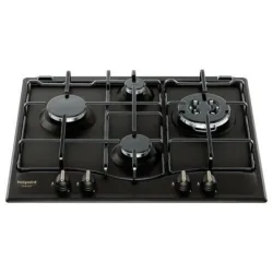Hotpoint/ariston pcn 640 t piano cottura a gas 4 fuochi