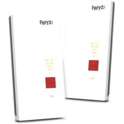 Fritz! mesh set 2700 set 2 wireless extender wi-fi 7 fino a 6.500 mbit/s bianco