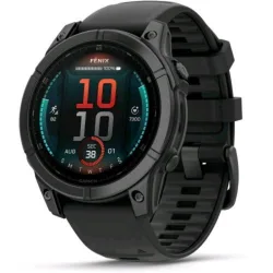 Garmin Smartwatch E Smartwatch Garmin 010 03025 01 FENIX E Slate Gray Steel e Black 0753759341343