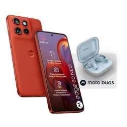 Motorola edge 60 neo 5g dual sim 6.36 octa core 256gb ram 8gb 5g italia pinciana bundle + moto buds aricolari bluetooth