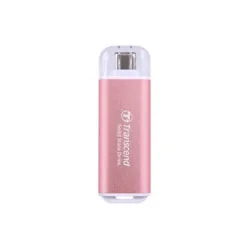 Transcend esd300p ssd esterno 1.000gb usb-c 3.2 gen 2x1 rose pink