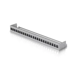 Ubiquiti leeres keystone-patchpanel - rack