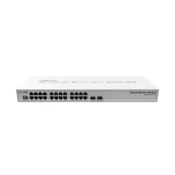 Mikrotik switch cloudrouter crs326-24g-2s+rm 800mhz cpu 512mb ram 24xgiga