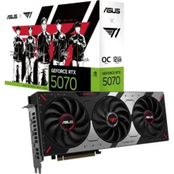 Asus t1 geforce rtx 5070 gamin goc edition 12gb gddr7 dlss4 pcie 5.0 triple fan 1 x hdmi 3 x displayport