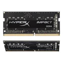 Kingston fury impact kit memoria ram 2x16gb 32gb totali 3.200 mhz tecnologia ddr4 tipologia so dimm 260 pin black