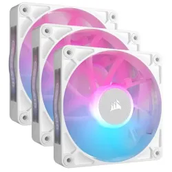 Corsair iCUE LINK RX120 RGB Case per computer Ventilatore 12 cm Bianco 3 pz (COR