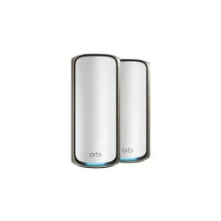 Netgear orbi 970 series quad-band wifi 7, 2-pack quad-band (2.4 ghz / 5 ghz-1 / 5 ghz-2 / 6 ghz) wi-fi 6 (802.11ax) grigio 3