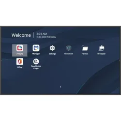 Viewsonic mon 86ds uhd mm dvi hdmi vesa 4k 500nit 4gb 32gb andr 14 24/7