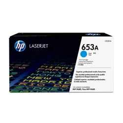 Hp cartuccia toner originale ciano laserjet 653a