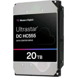 Western digital ultrastar dc hc555 hdd 20 tb interno sata 6gb/s cache 512mb 7.200rpm data center drive