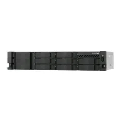 Qnap ts-855eu-rp-8g nas chassis rach atom c5125 2.8ghz ram 8gb 8 bay hdd/ssd 2.5/3.5 grigio