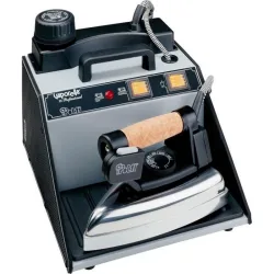 Polti fi000031 vaporella 2h professional ferro da stiro a caldaia capacita` 1,3 litri potenza 1750 w manico in sughero grigio-nero