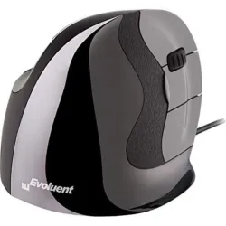 Evoluent verticalmouse d medium mouse ufficio mano destra usb tipo a laser