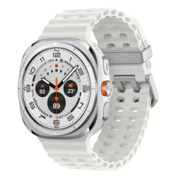 Samsung galaxy watch ultra 3,81 cm (1.5\) amoled 47 mm digitale 480 x 480 pixel touch screen 4g bianco wi-fi gps (satellitare)