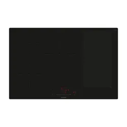 Siemens ex801hvc1e piano cottura nero da incasso 80 cm piano cottura a induzione 4 fornello(i)