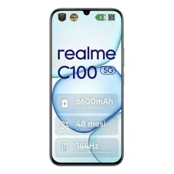 Realme c100 5g dual sim 6.8 octa core 256gb ram 4gb 5g italia green