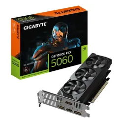 Gigabyte geforce rtx 5060 oc low profile 8g scheda grafica - 8gb gddr7, 128bit, pci-e 5.0, 2512 mhz frequenza core, 3 x