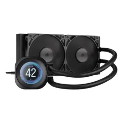 Corsair dissipatore a liquido nautilus 240 lcd, 240mm radiator