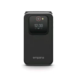 Emporia joy v228 v3 senior phone 2g 2.8 clamshell usb-c fotocamera italia black