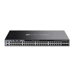 Tp-link omada sg6654x switch di rete gestito l3 gigabit ethernet (10/100/1000) 1u nero