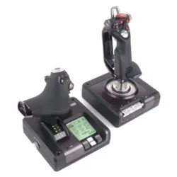 Logitech g flight control system nero, argento usb 2.0 simulazione di volo analogico/digitale pc