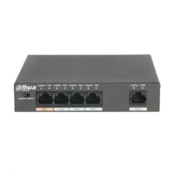 Switch rete 3 porte poe + 1 porta hi-poe + 1 porta 10/100mbps 60w (pfs3005-4et-60-v2)
