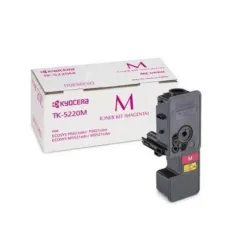 KYOCERA TK-5220M 1T02R9BNL1 TONER ORIGINALE MAGENTA ECOSYS P5021cdn/M5521cdn