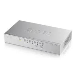 Zyxel gs1008hp switch 8 x 10-100-1000 poe+ desktop o montaggio a parete 60w